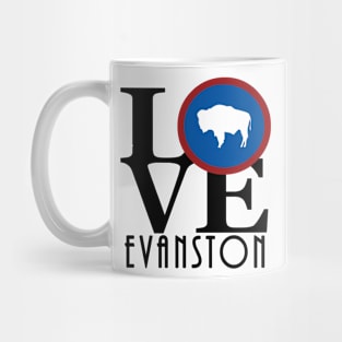 LOVE Evanston WY Mug